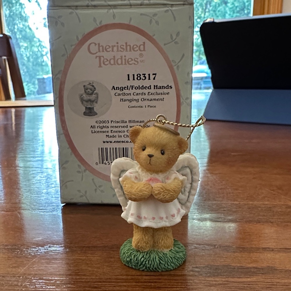 Vintage Cherished Teddies Angel Ornament 118317